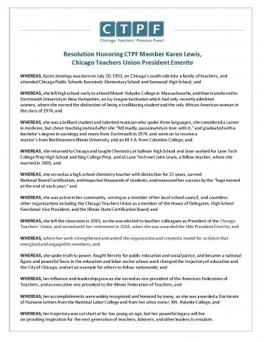 2021 Karen Lewis Resolution Page 2