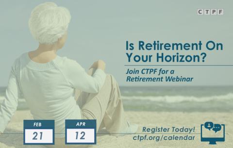 2023 Retirement Webinars Graphic