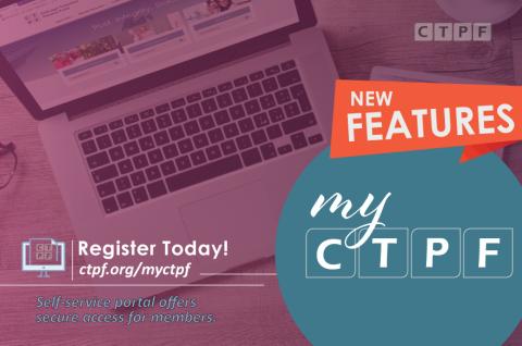 myCTPF New Features Graphic