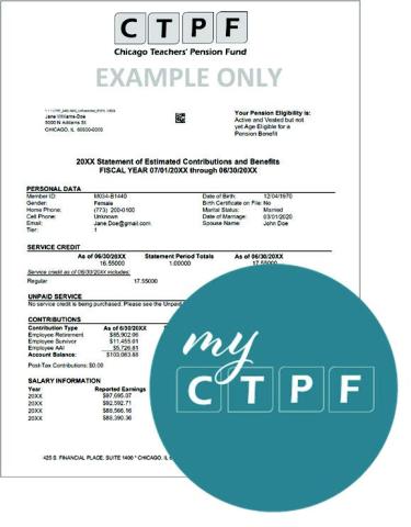 Member Statements Available at myctpf.org 