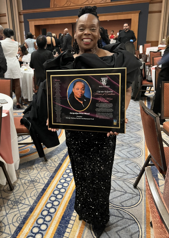 CTPF Board of Trustees President, Jacquelyn Price Ward, Honored at the Chicago Defender’s 2026 Women of Excellence Awards 